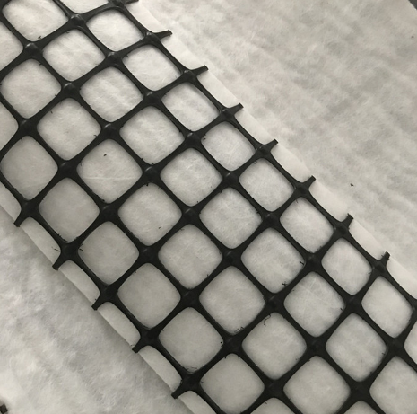 PP Plastic Geogrid Composite Polypropylene Geotextile